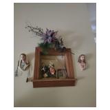 Religious Wall Decor and Nativity Set