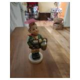 Hummel Goebel Porcelain Figurine Boy with Basket