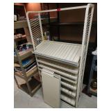 Metal Retail Display Shelving Unit