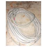 Roll of Water Hose with Metal Fittings