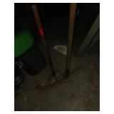 Sledge Hammer and Pick with Wooden Handles