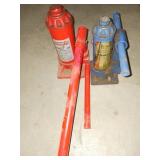 4 Ton and 1.5 Ton Hydraulic Bottle Jacks