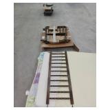 Wooden Baby Cradle with Slatted Side Panels