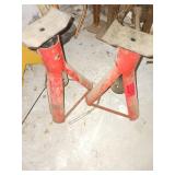 Red Metal Jack Stands