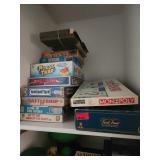 Board Game Lot Including Monopoly