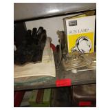 Top Shelf Contents with Sears Sun Lamp Box