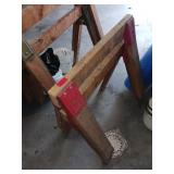 Wooden Saw Horses 30W x 26 Tall