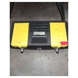 Plastic Tool Box With Electrical Tools