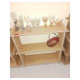 Wooden Book Case 9x32x32 With Glassware