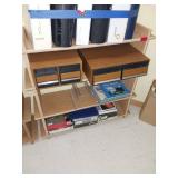 12x36x36 Wooden Bookcase with Contents