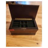 Wooden Jewelry or Watch Storage Box