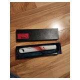 Ceramic Flute in Box with Decorative Motif