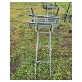 Metal Folding Cots With Mesh Bases Lot