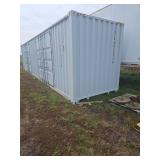 40ft Metal Storage Container With 3 Doors