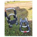 Pair Folding Aluminum Kayak Roof Rack Mounts