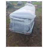 SD LANCHBlack 6 Seat Electric Golf Cart Unassem.