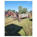 JOHN DEERE MDL E HORSE DRAWN MANURE SPREADER