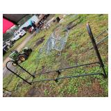 7ft Metal Firewood Rack Stand