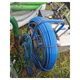 Fiberglass Duct Rodder With Metal Reel Frame