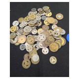 Vintage Transit Tokens Collection