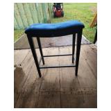 4xBID Blue Velvet Nailhead Bar Stool In Box
