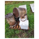 Bundle With Barrels and Containers