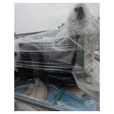 Electric Cargo Tricycle,un assembled black