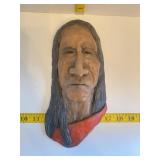Don Reardon Indian Pottery Head- Chapel Hill NC