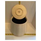 Dansk Wood Plates and Crock