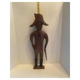 Carved George Statue