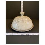 Signed Pottery Dish w/Lid