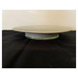 Celedon Cake Plate