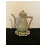 Celedon Tea Pot