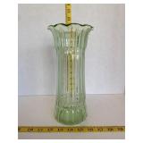 Green Depression Vase