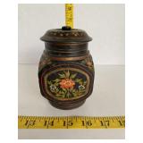 Painted Russian Tea Container