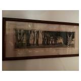 Signed/Long Frame Road to the Palace Print