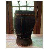 Large Vintage Basket w/ Lid