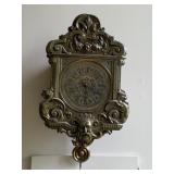 Brass Front Wall Clock