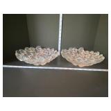 Royal Copenhagen Crystal Bowl Pair