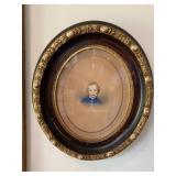 Vintage Oval Child Portrait