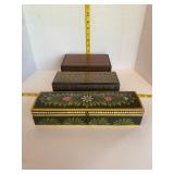 Eood Jewelry/Trinket Box Trio