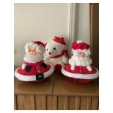 Santa & Mrs Clause Christmas Decorations