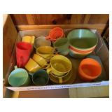 Vintage Plastic Bowls & Cups