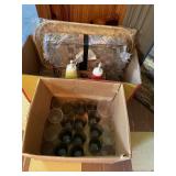 Glasses, Tray, Baskets & Condiment Caddy