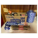 Foil, Cleaning Supplies, Misc & Roll of String