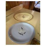 Homer Laughlin SkyTone & USA Pottery Plate