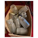 Assortment of Glass Jars