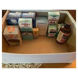 Vintage Contents of Bathroom Cabinet