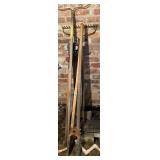 Post Hole Diggers, Rakes, Edger, Axe