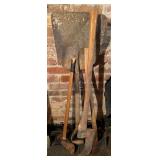 Shovel, Sling Blade, Axes